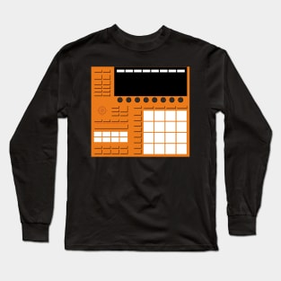 Dope Beat Machine Series #10 (Orange - No Text) Long Sleeve T-Shirt